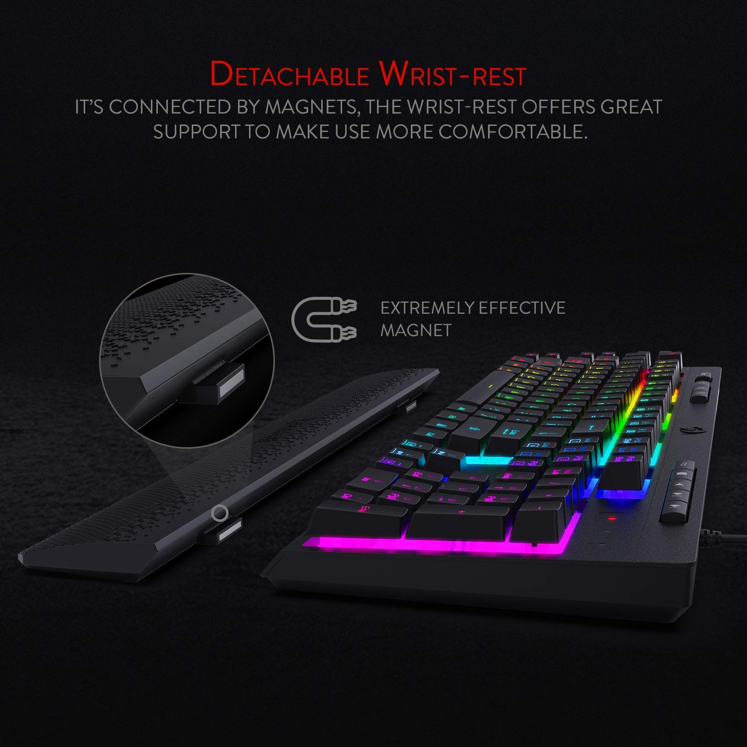Redragon Shiva Wired Gaming Keyboard RGB K512