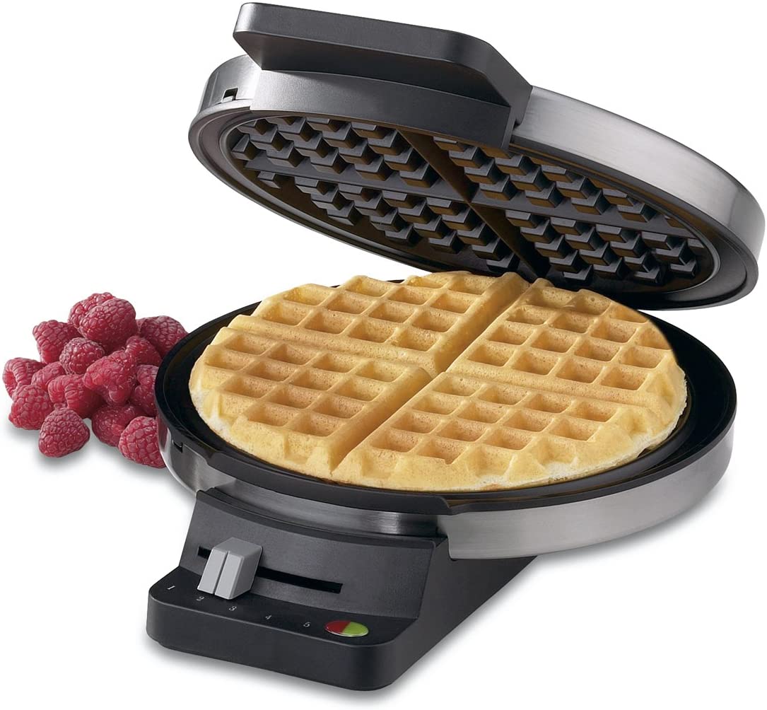 Cuisinart Round Classic Waffle Maker, Silver