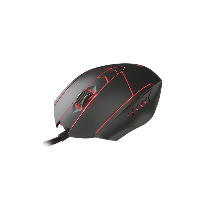XTech USB Wired Silent Gaming Mouse - Stauros (XTM810) 