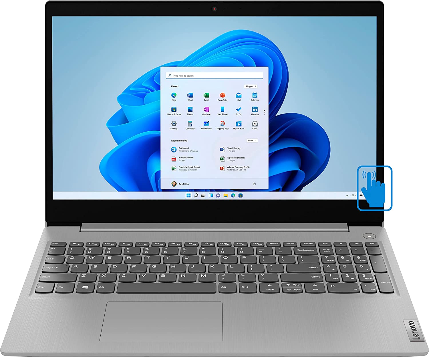 Lenovo - IdeaPad 3 15in HD Touch Screen Laptop - Intel Core i3-1115G4 - Intel UHD Graphics - 8GB Memory - 256GB SSD - Almond