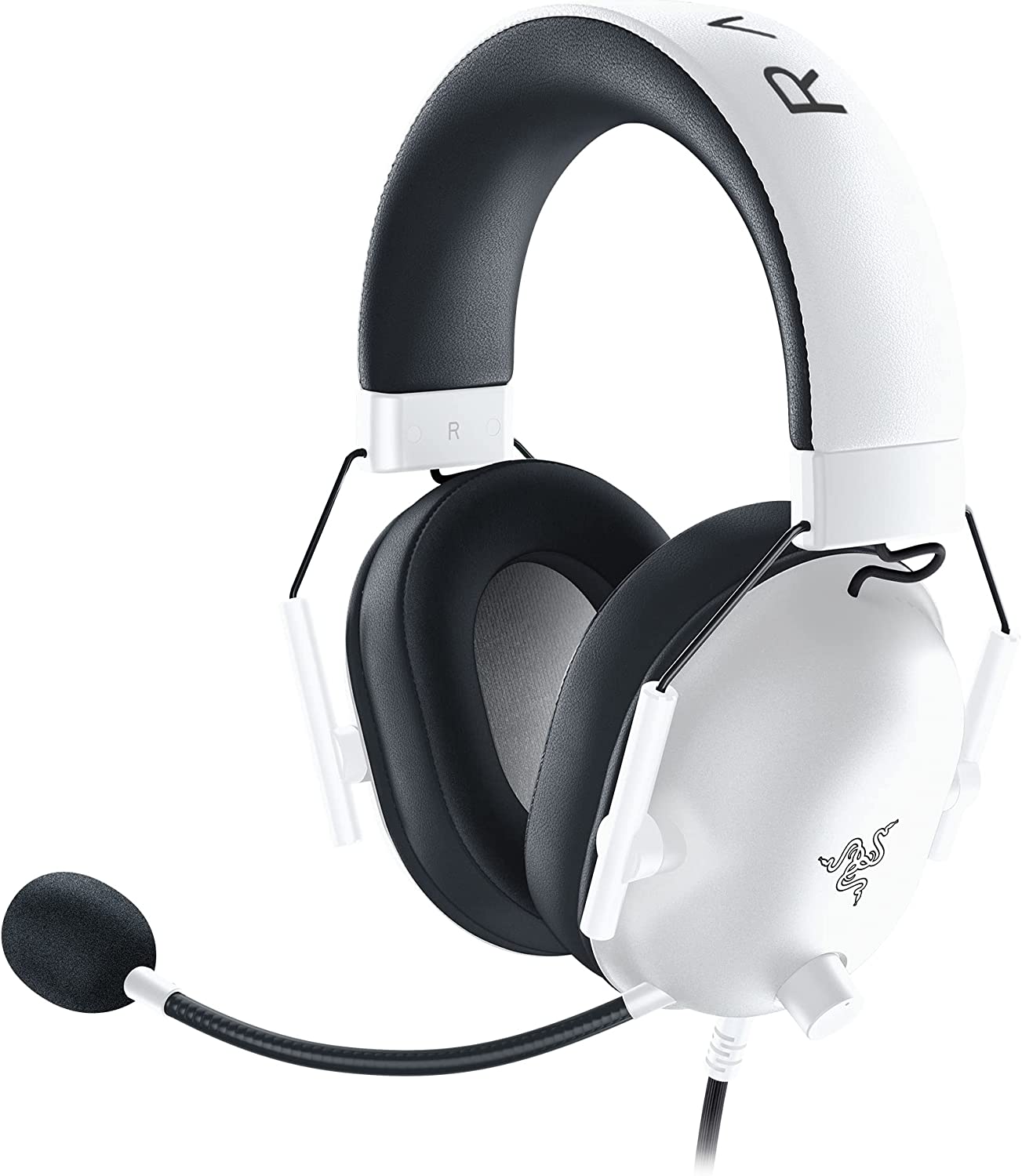 Razer Blackshark V2 X Wired 7.1 Gaming Headset for PlayStation 4/Xbox One/Nintendo Switch/PC - White