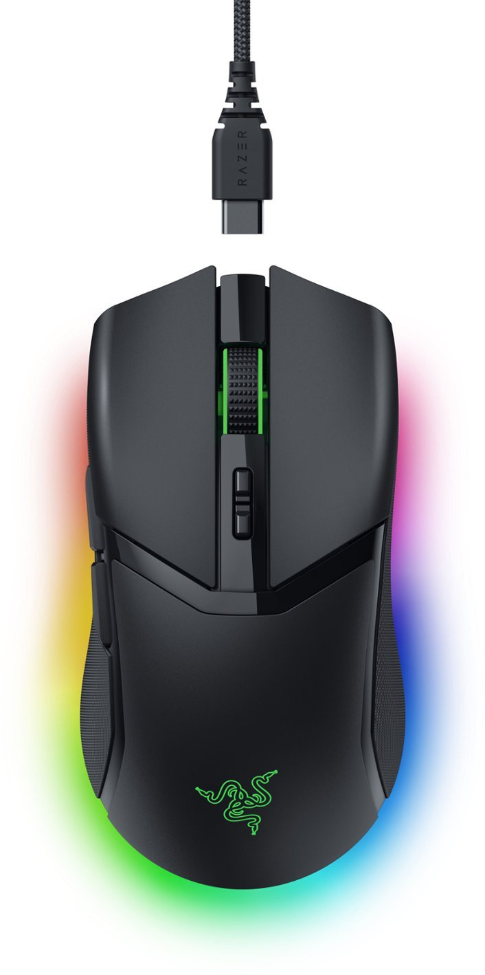 Razer Cobra Pro Wireless Gaming Mouse - Chroma RGB Lighting & 10 Customizable Controls - Black 