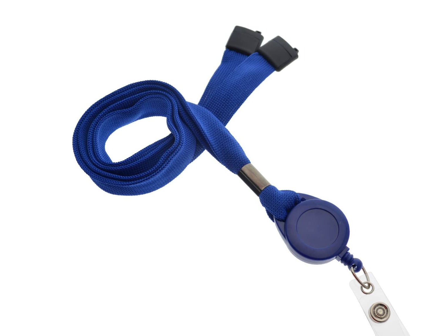 Royal Blue Retractable Badge Reel and Breakaway Lanyard Combo by Specialist  ID, Packaged and Sold Individually
