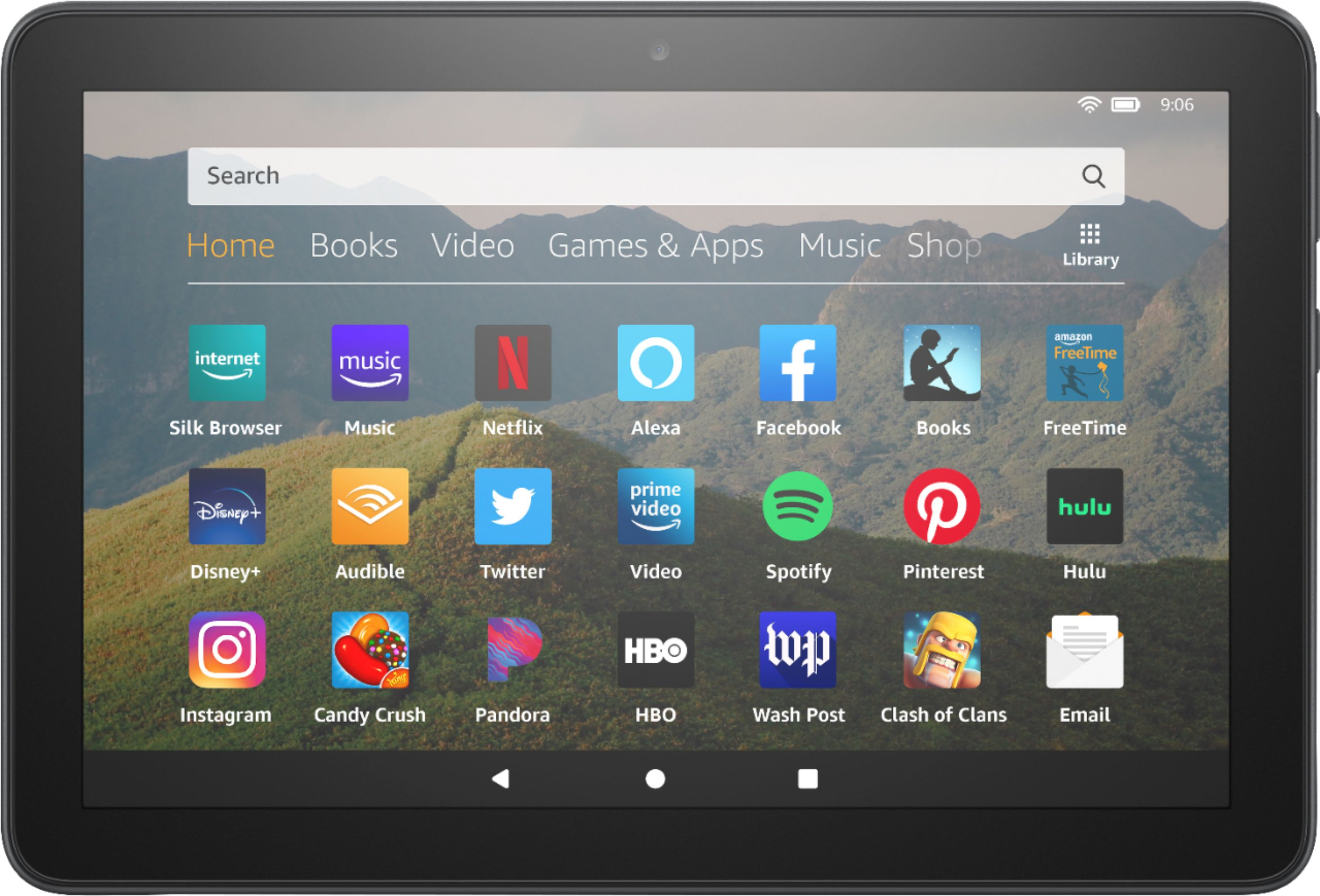 Amazon - Fire HD 8 10th Generation - 8" - Tablet - 32GB - Black