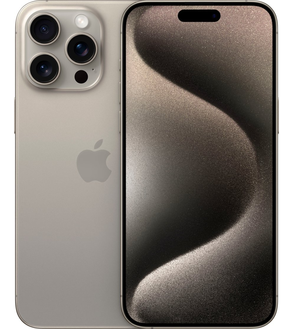 Apple - iPhone 15 Pro Max 256GB - Natural Titanium