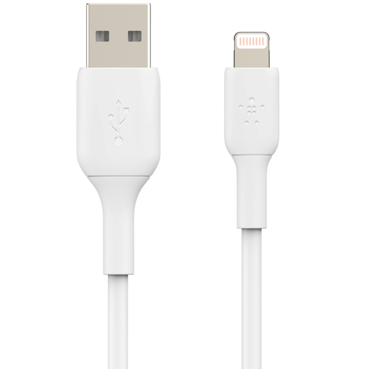 Belkin Boost Charge Lightning to USB Type-A Cable (6.6ft, White)