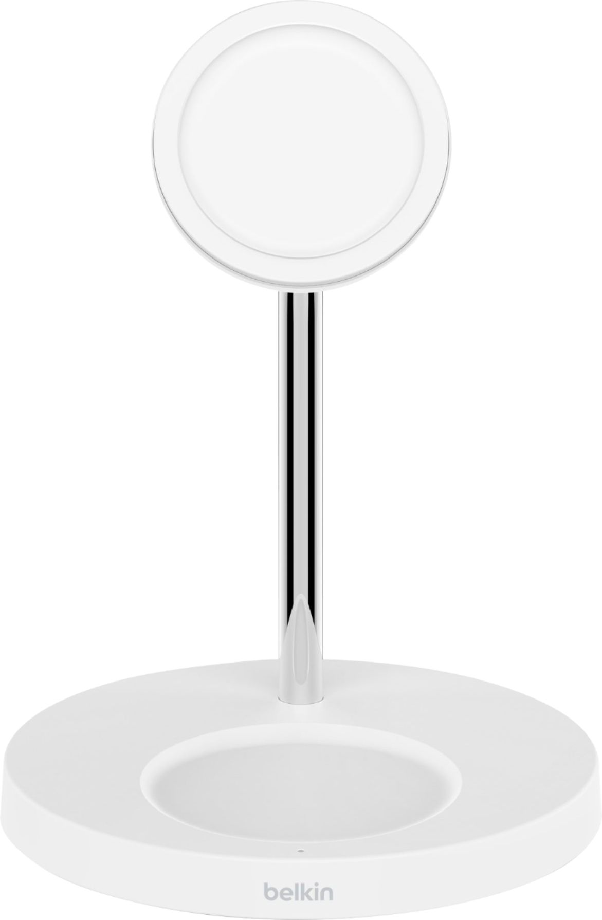 Belkin - BoostCharge Pro 2-in-1 Wireless Charger Stand with MagSafe for iPhone 13, iPhone 13 Pro, iPhone 12 and iPhone 12 Pro - White
