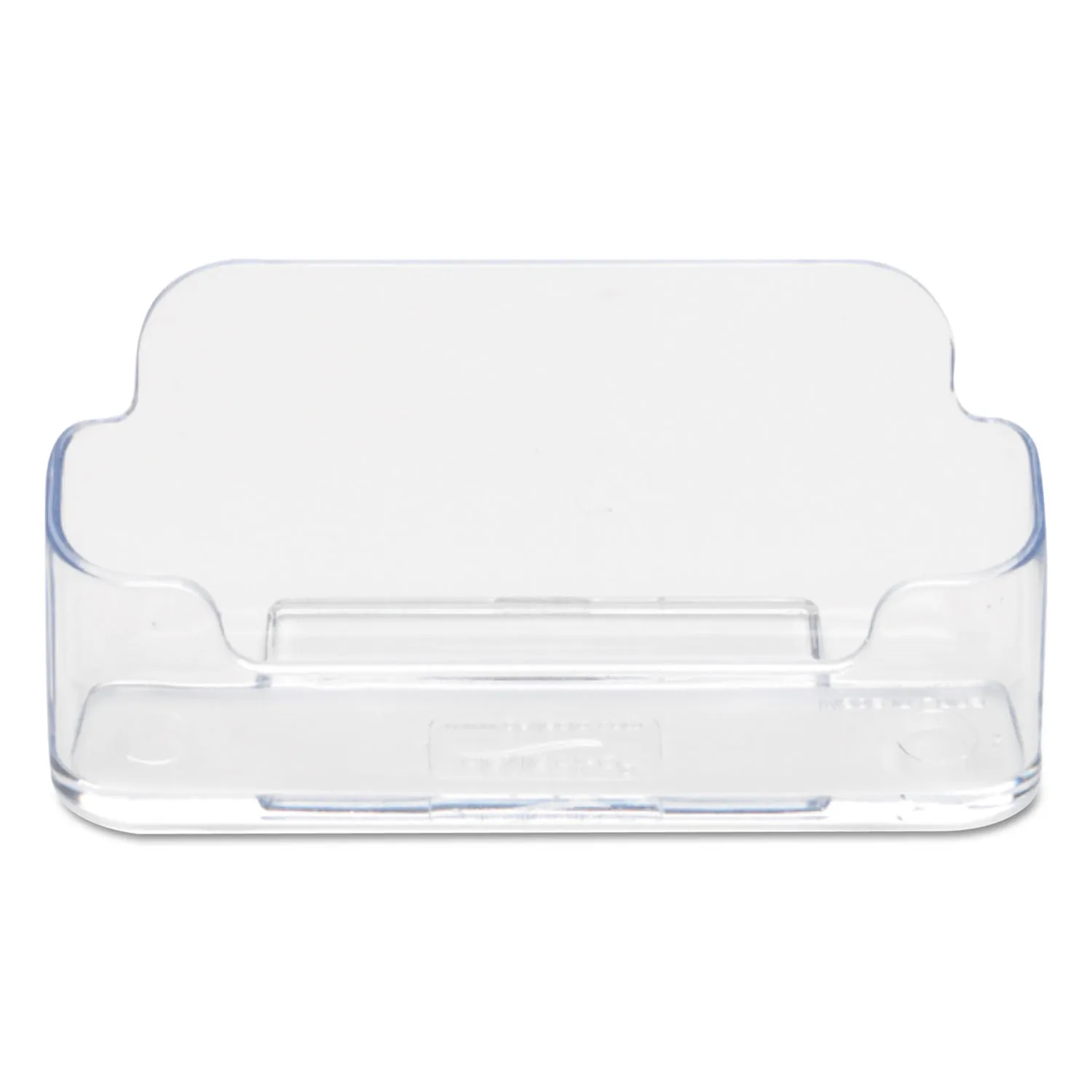 deflecto® Horizontal Business Card Holder, Holds 50 2 X 3 1/2 Card - Single