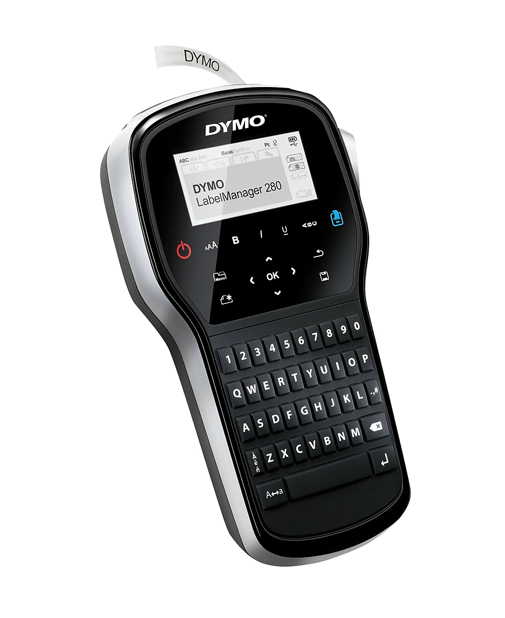 DYMO Label Maker | LabelManager 280 Rechargeable Portable Label Maker ...