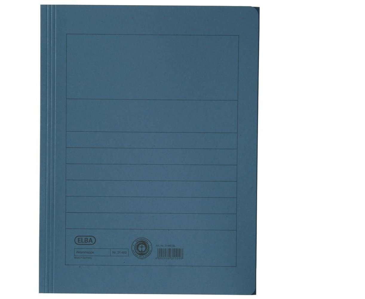 ELBA BRIEFCASE MANILA A4 BLUE