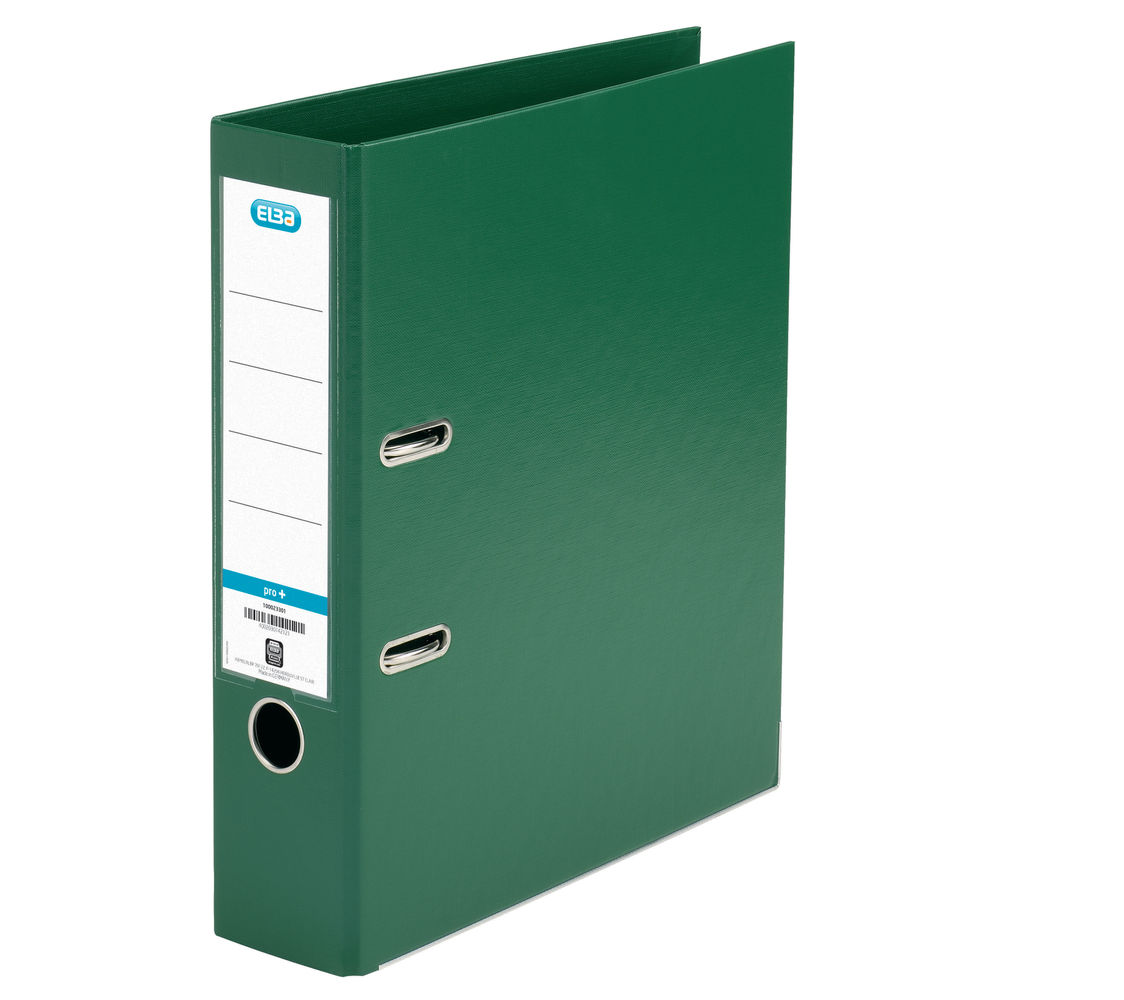 ELBA SMART PRO+ FOLDER A4 80mm GREEN