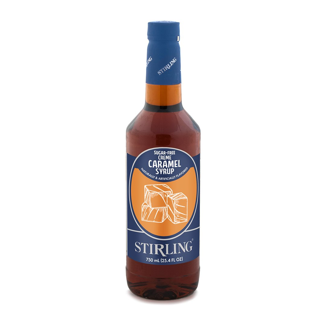 Stirling Sugar-Free Creme Caramel Syrup 750ml