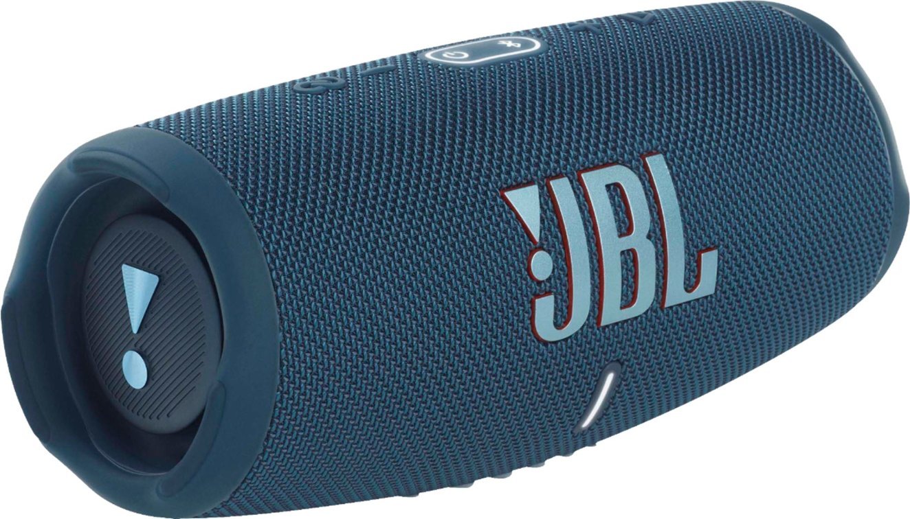 JBL - CHARGE5 Portable Waterproof Speaker with Powerbank - Blue