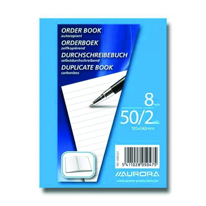 AURORA DUPLICATE BOOK RULED