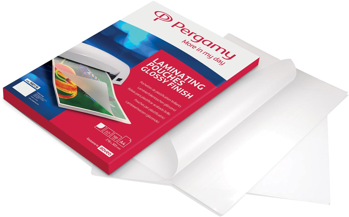 Pergamy Laminating Pouch A5 160 Microns 100pack