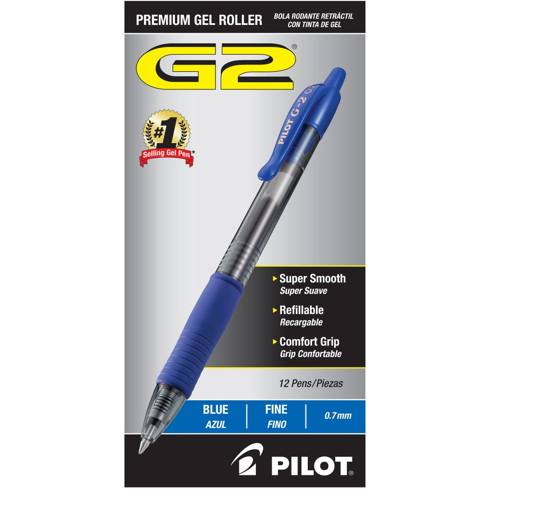 Lelix Felt Tip Pens, 60 Blue Pens, 0.7mm Medium Point Felt Pens