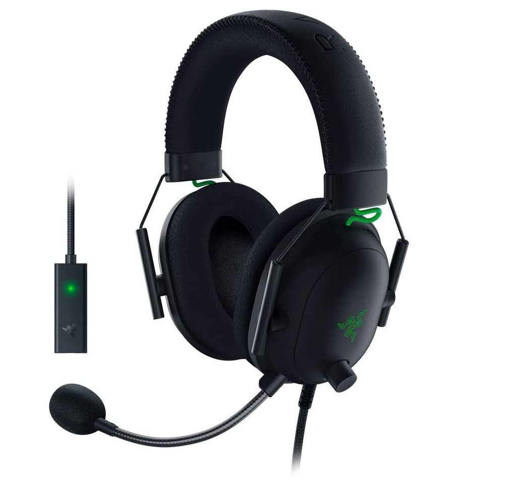 Razer BlackShark V2 - Wired Gaming Headset - THX 7.1 Spatial Surround Sound