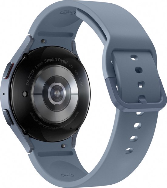 Samsung Galaxy Watch 5 44mm Bluetooth Smartwatch - Sapphire Crystal Glass Bezel W/ Blue Band
