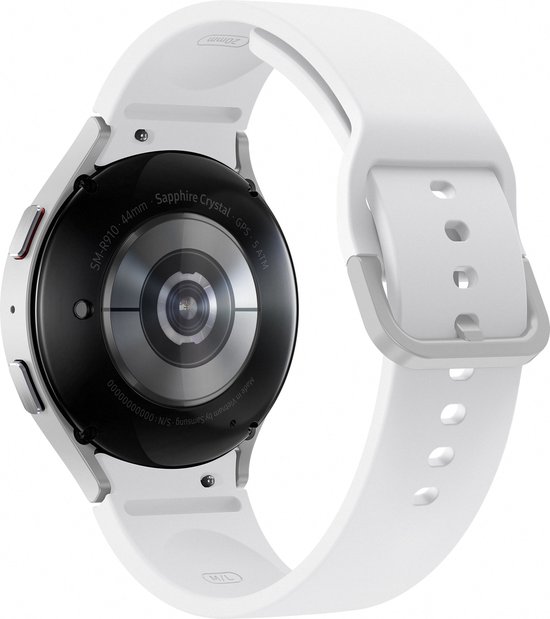 Samsung Galaxy Watch 5 44mm Bluetooth Smartwatch - Silver Bezel w/ White Band