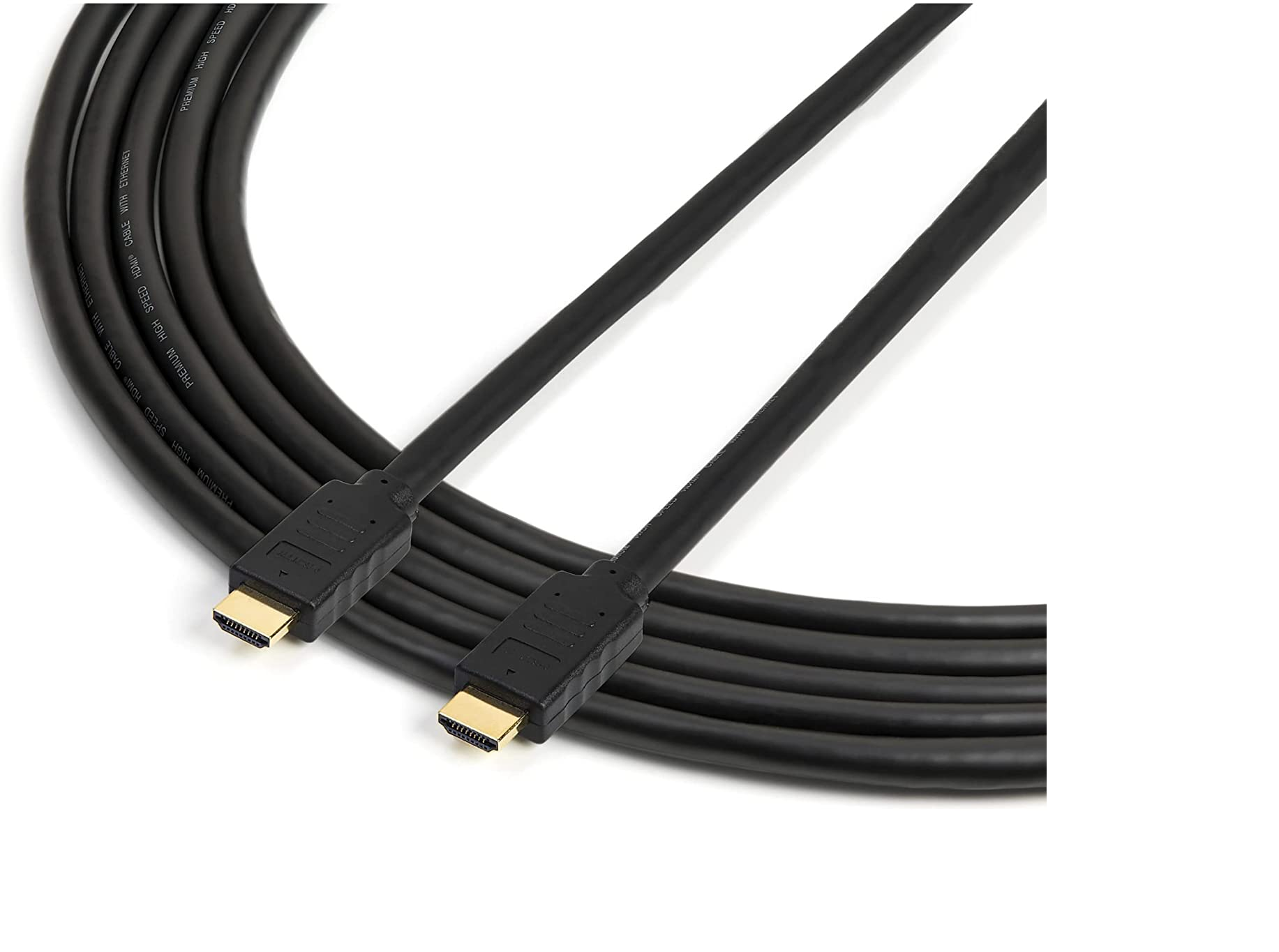 6ft (2m) Premium Certified HDMI 2.0 Cable with Ethernet - High Speed Ultra  HD 4K 60Hz HDMI Cable HDR10 - HDMI Cord (Male/Male Connectors) - For UHD