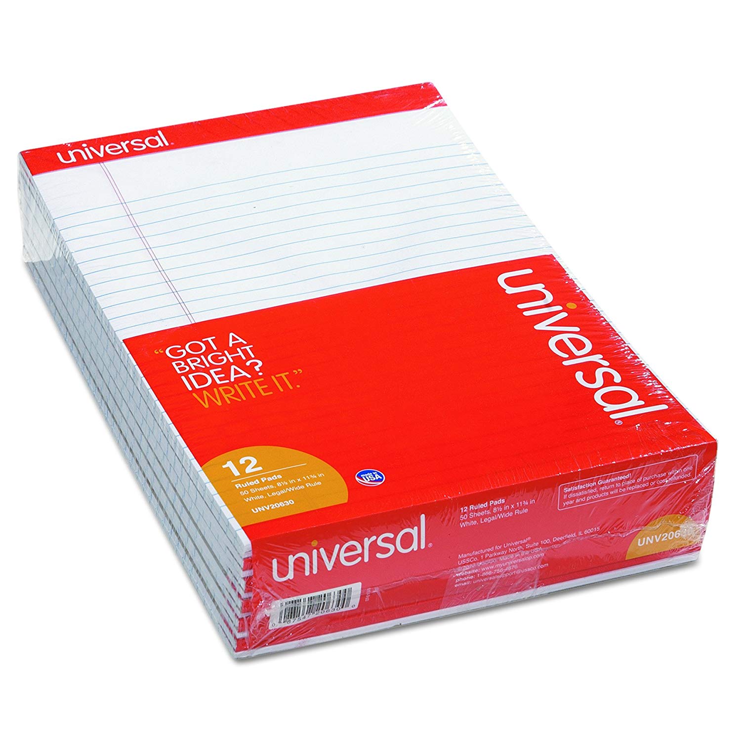 Industrial Stamp Pad, Extra large 9.25 x 12.25 Stamp Pad - Red Ink 