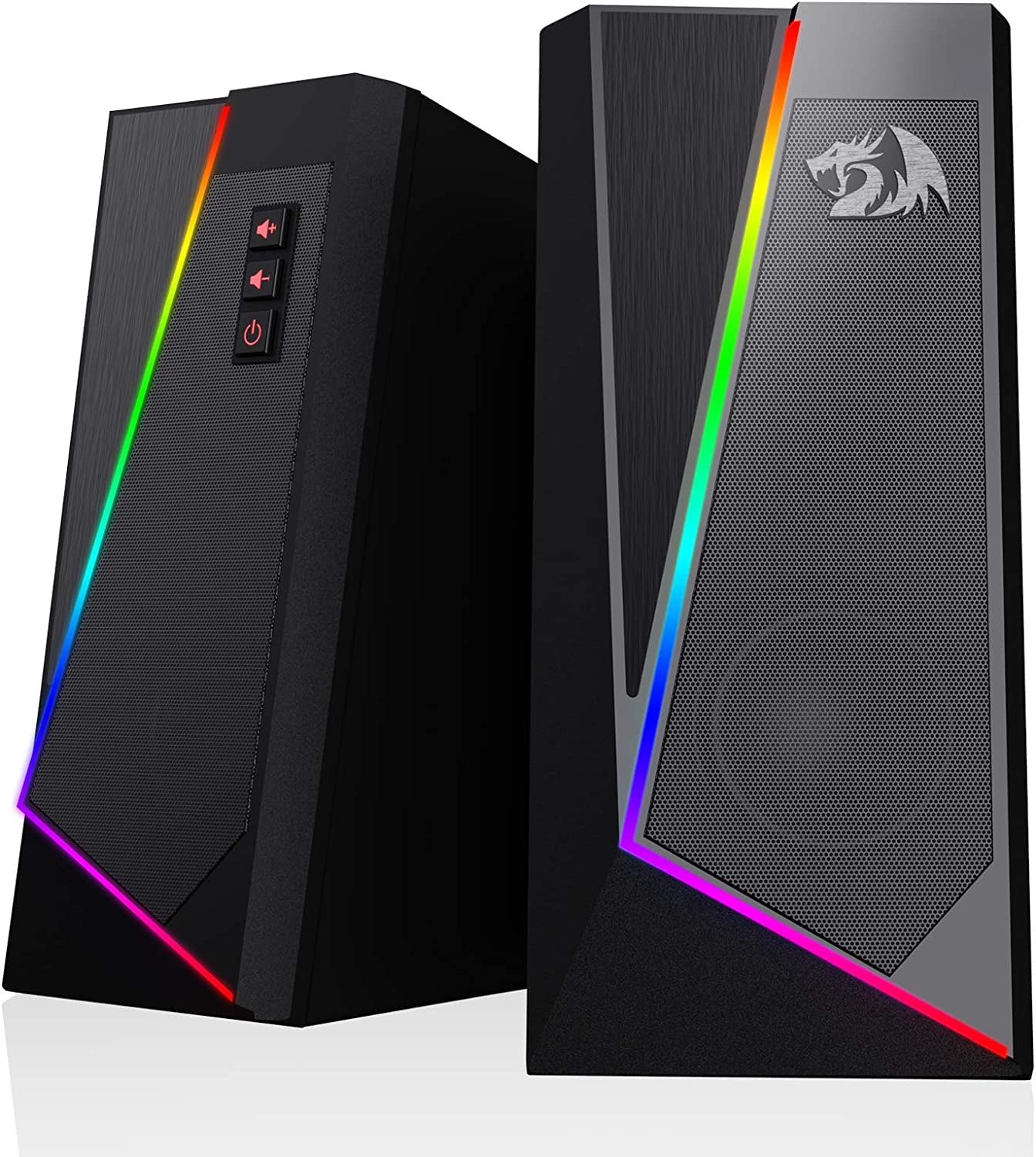 Redragon GS520 Wired 2.0 Desktop Speakers Black