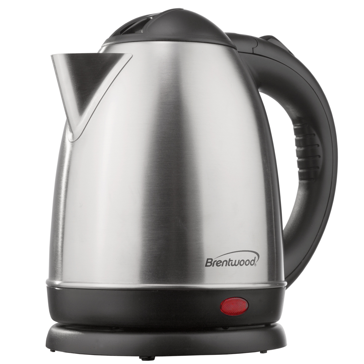BRENTWOOD 1.5L STAINLESS STEEL ELECTRIC CORDLESS TEA KETTLE 1000W- BRUSHED